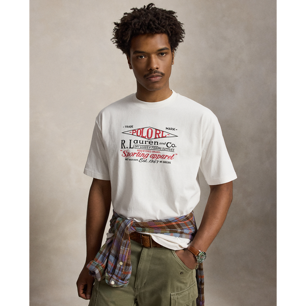 Jersey Relaxed-Fit Graphic T-Shirt