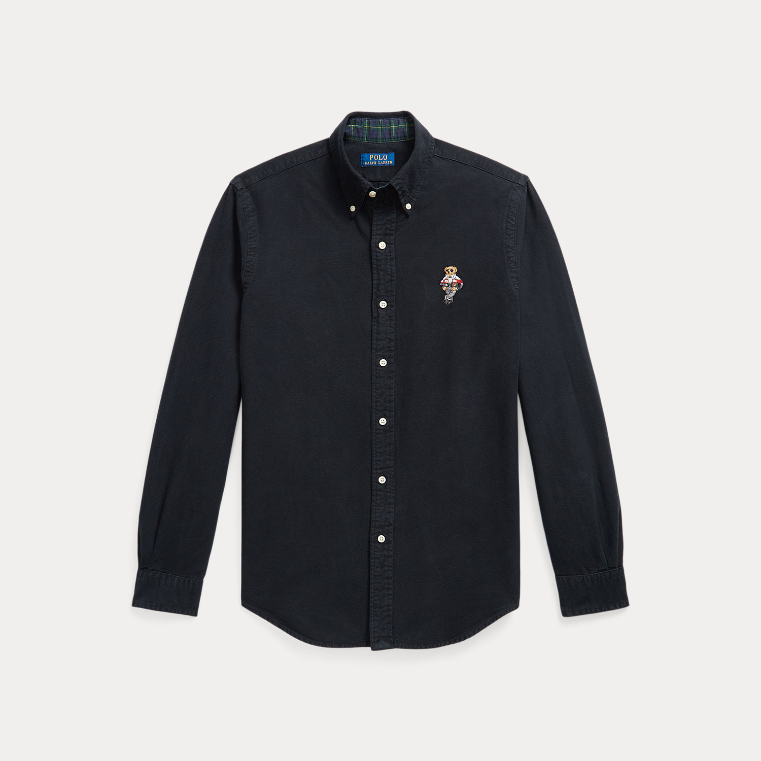 Custom Fit Polo Bear Oxford Shirt