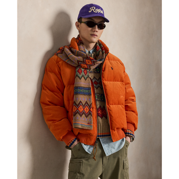 The Wyoming Corduroy Down Jacket