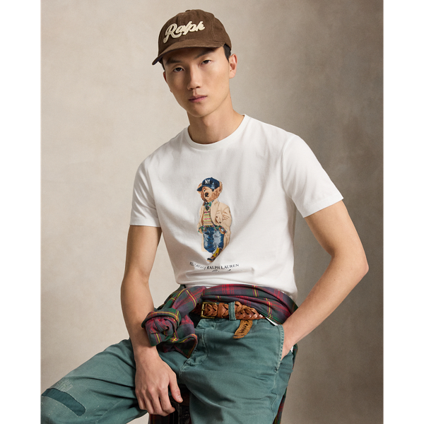 Custom Slim Fit Polo Bear T-Shirt