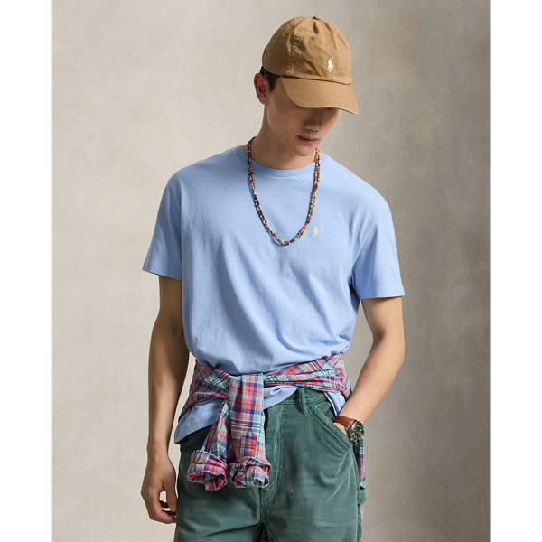 Maglietta Classic-Fit Ralph Lauren in Cotone Délavé