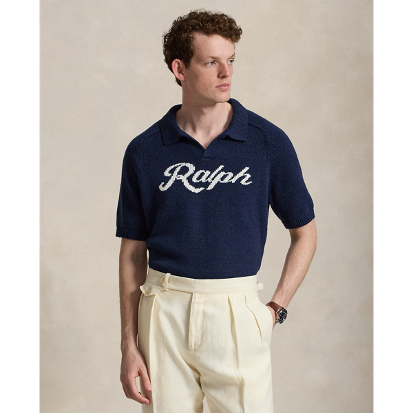 The  Ralph Lauren Logo Short-Sleeve Jumper