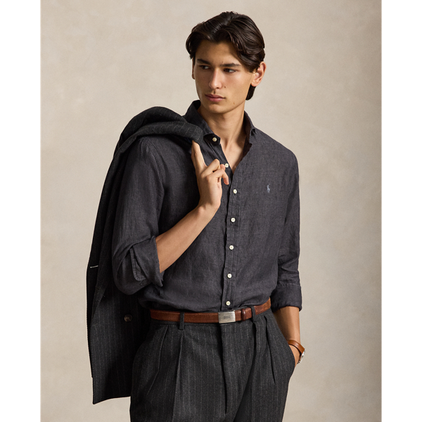 Polo Ralph Lauren Custom Fit Slub Linen Shirt