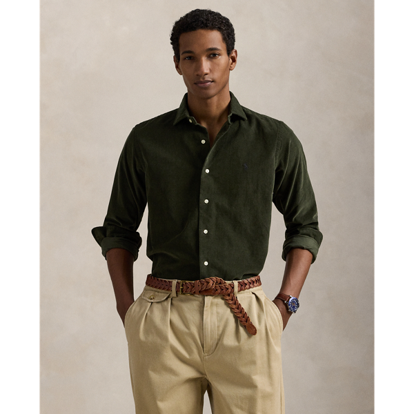 Chemise Custom Fit en velours côtelé - Polo Ralph Lauren - Modalova