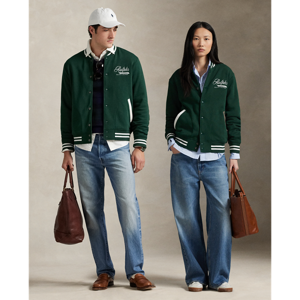 Ralph Lauren's Coffee Baseball Jacket
