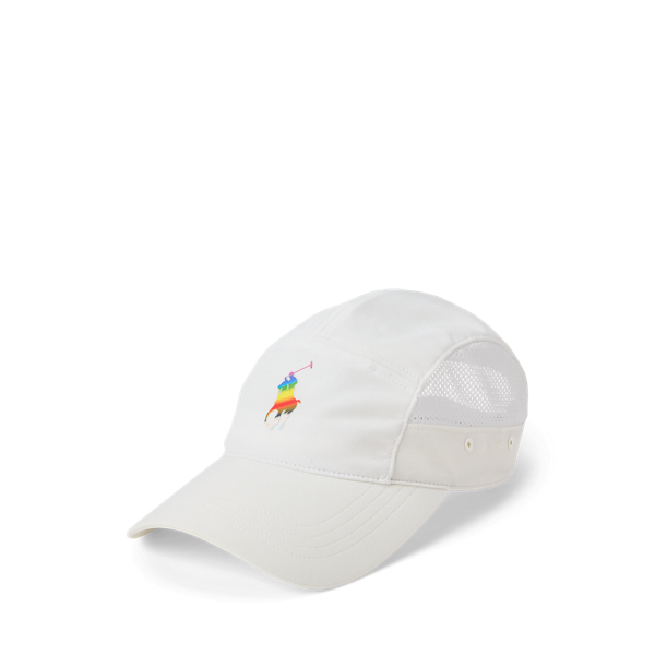 Ralph Lauren Us Open Mesh-paneled Pride Cap In White