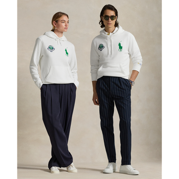 Ralph Lauren Us Open 20th Anniversary Hoodie In White