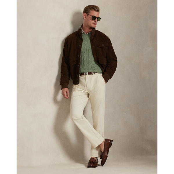 Manhasset Stretch Straight Chino Trouser