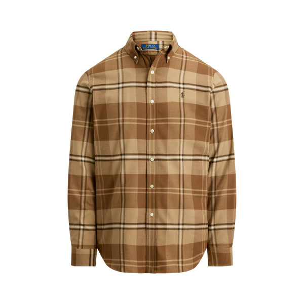 Camicia in Twill Tecnico Custom-Fit Ralph Lauren