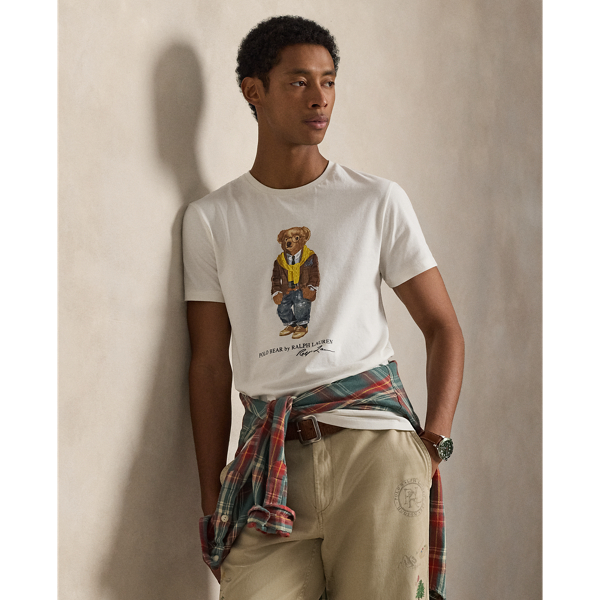 Custom Slim Fit Polo Bear Jersey T-Shirt