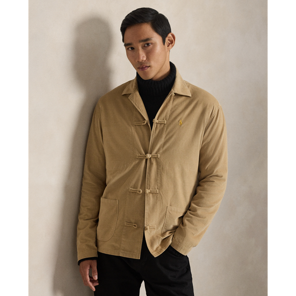 Camp Collar Corduroy Shirt