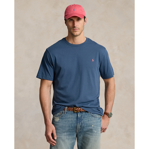 Polo Ralph Lauren Jersey Crewneck T-shirt In Clancy Blue