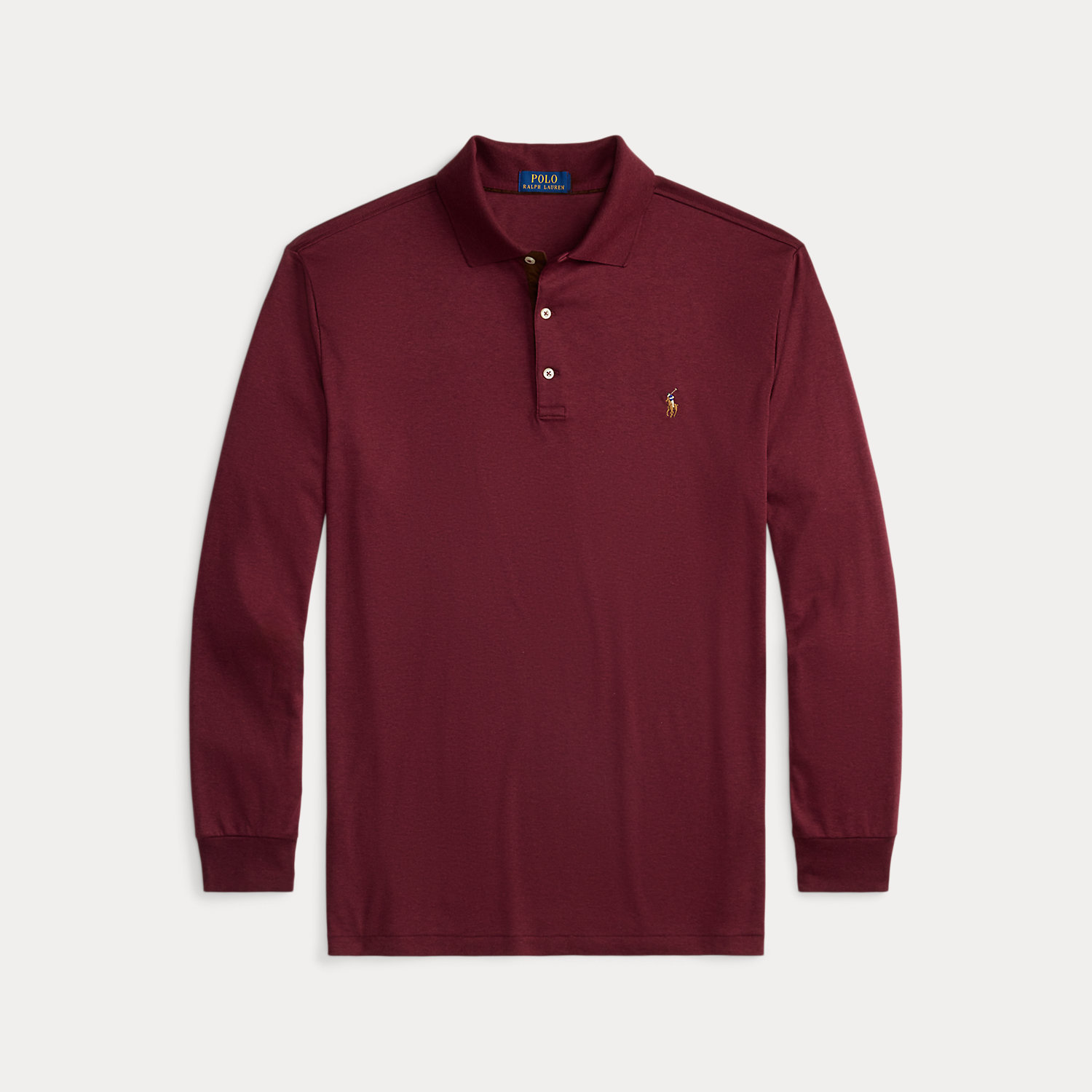 An American style standard since 1972, the Polo shirt has been imitated but never matched. Over the decades, Ralph Lauren Lauren has re-imagined his signature style in a wide array of colours and fits, yet all retain the quality and attention to detail of the iconic original. This Big & Tall version is made from luxe cotton interlock featuring an ultra-soft finish.