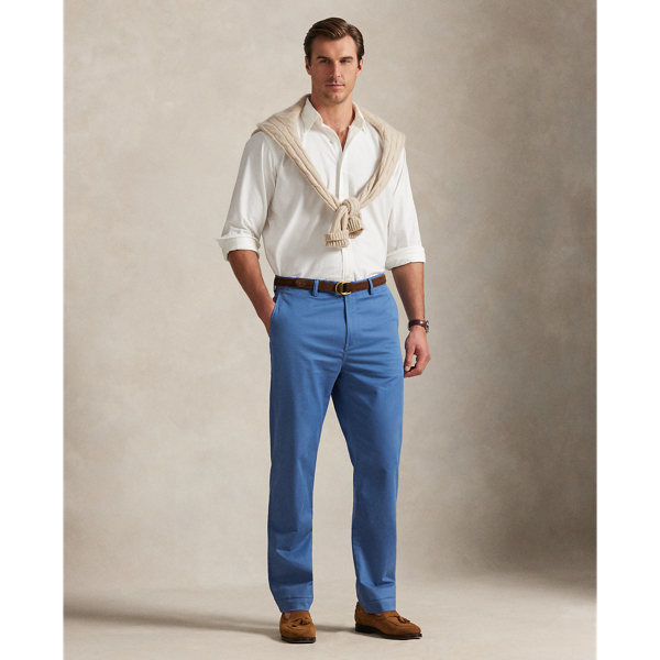 Polo Ralph Lauren Ralph Lauren Bedford Classic Fit Washed Chino Pant In Blue