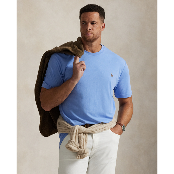 Featuring an ultra-smooth finish, this Big & Tall style is made from the same fabric as our Soft Cotton Polo shirts.