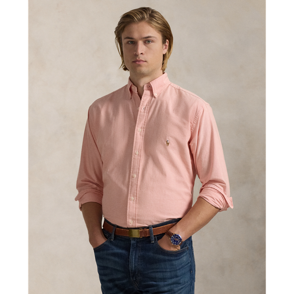 Polo Ralph Lauren The Iconic Oxford Shirt In Kona Orange