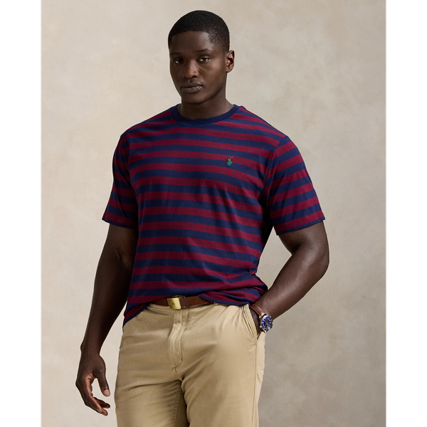 Polo Ralph Lauren Ralph Lauren Striped Jersey Crewneck T-shirt In Multi