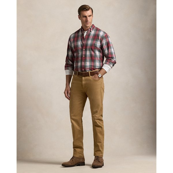 Polo Ralph Lauren Varick Slim Straight Stretch Jean In Sandsurf