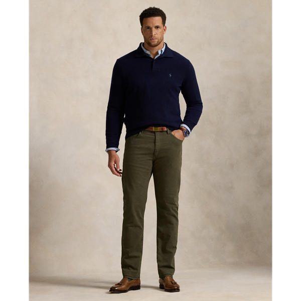 Polo Ralph Lauren Ralph Lauren Hampton Relaxed Straight Stretch Jean In Olive