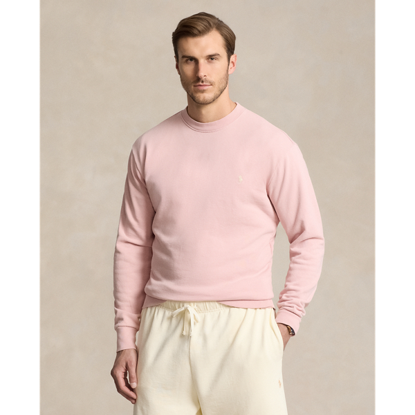 Polo Ralph Lauren Loopback Fleece Sweatshirt In Adirondack Rose