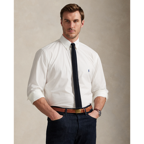 Grandes Tailles - Chemisier en popeline stretch - Big & Tall - Modalova