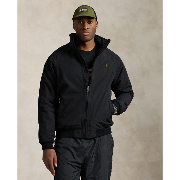 Polo Ralph Lauren Raglan-sleeve Jacket In Polo Black