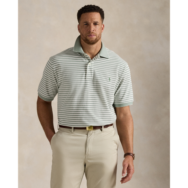 Polo Ralph Lauren Ralph Lauren Striped Oxford Mesh Polo Shirt