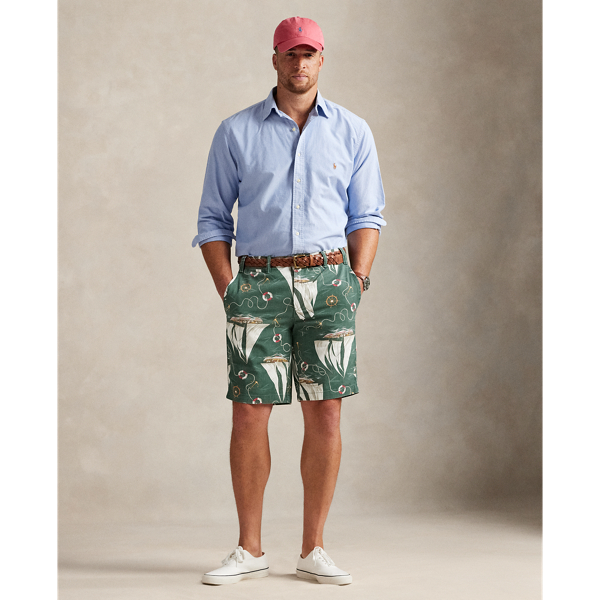 Polo Ralph Lauren Ralph Lauren Relaxed Fit Sailboat Chino Short In Green