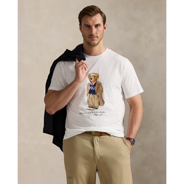 Grandes Tailles - T-shirt Polo Bear en jersey - Big & Tall - Modalova
