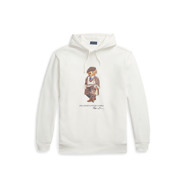 Grandes Tailles - Sweat à capuche Polo Bear en molleton - Big & Tall - Modalova