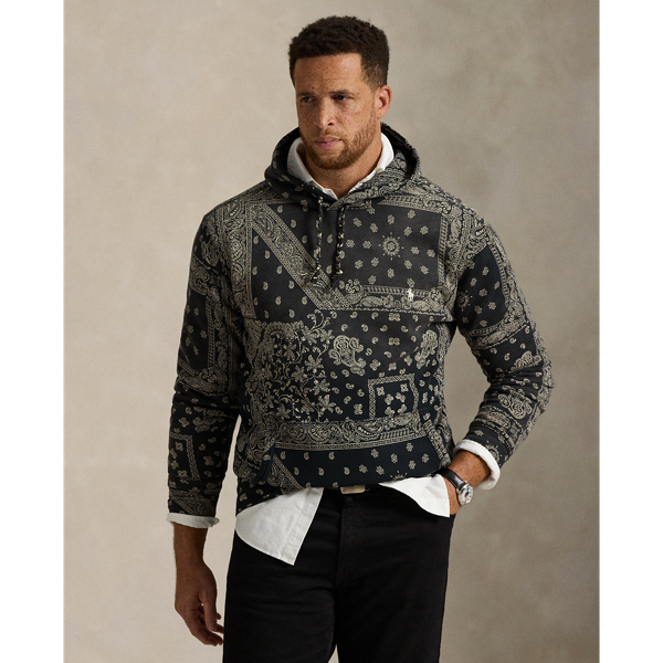 Polo Ralph Lauren Ralph Lauren Bandanna-print Fleece Hoodie In Multi