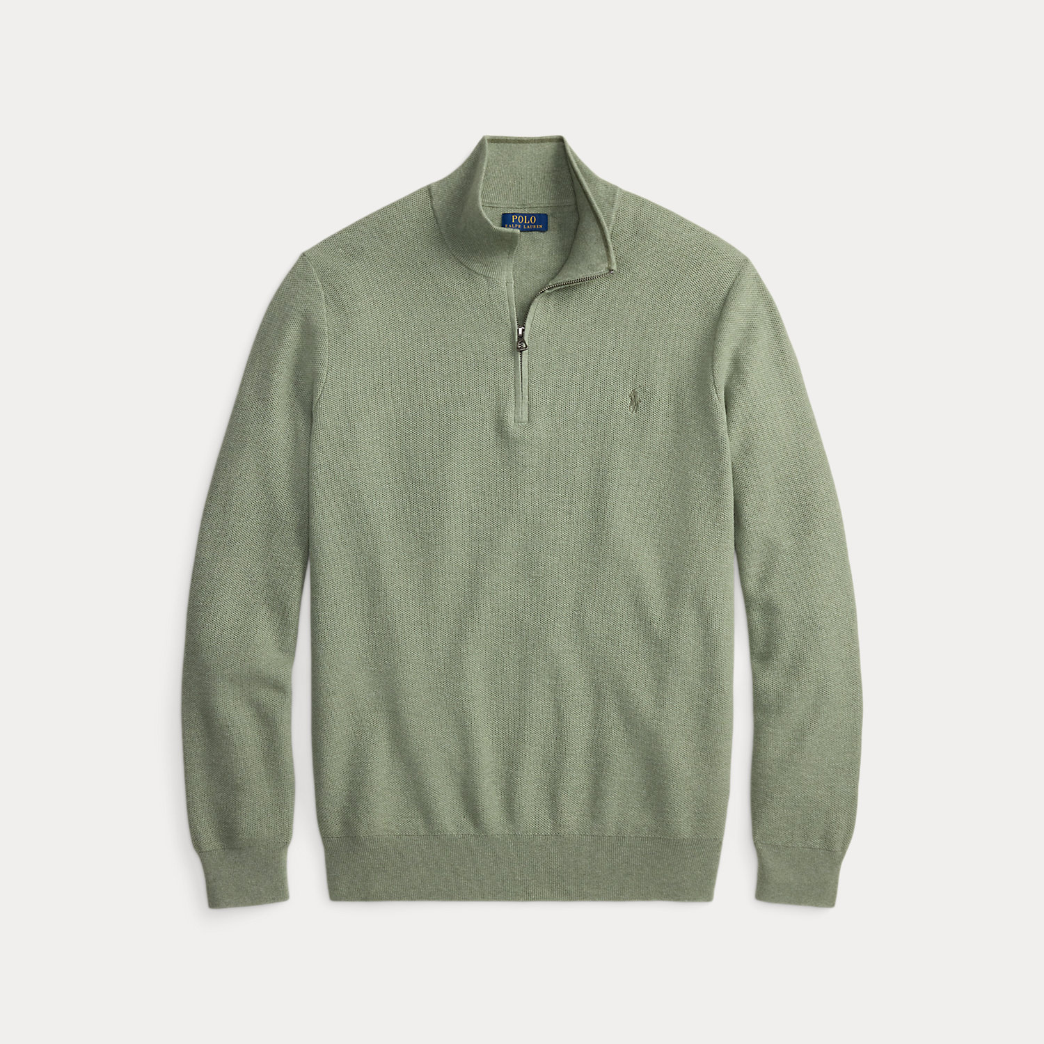 Maglia in Piqué di Cotone Plus Size Ralph Lauren