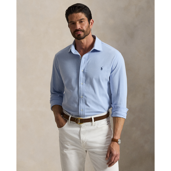 Big & Tall - Stretch Knit Oxford Shirt