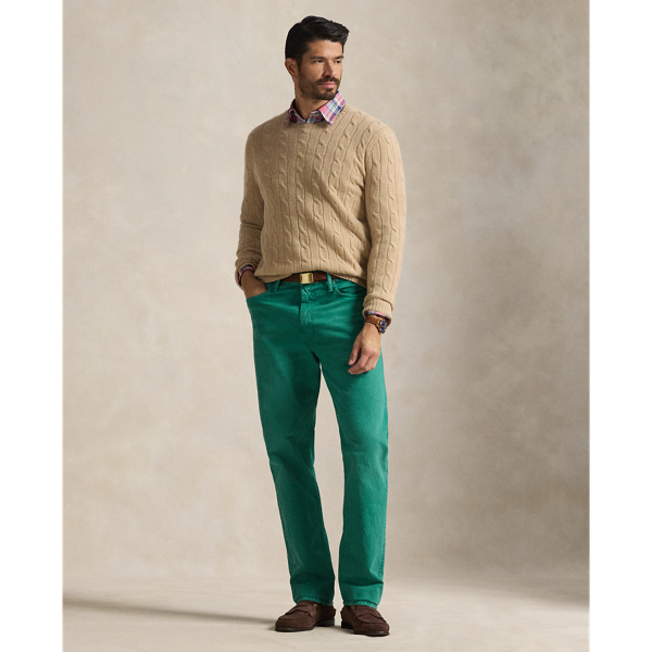 Polo Ralph Lauren Ralph Lauren Varick Slim Straight Stretch Jean In Green