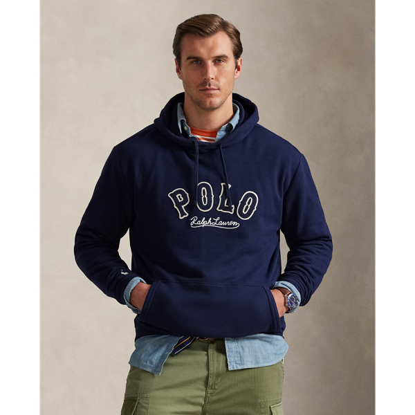 Big & Tall - The RL Fleece Western-Logo Hoodie