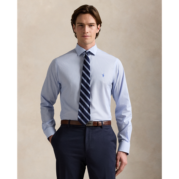 Chemise cintrée rayée en popeline - Polo Ralph Lauren - Modalova