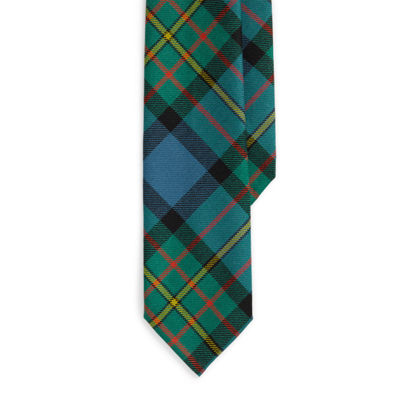 Ralph Lauren Vintage-inspired Tartan Wool Tie In Multi