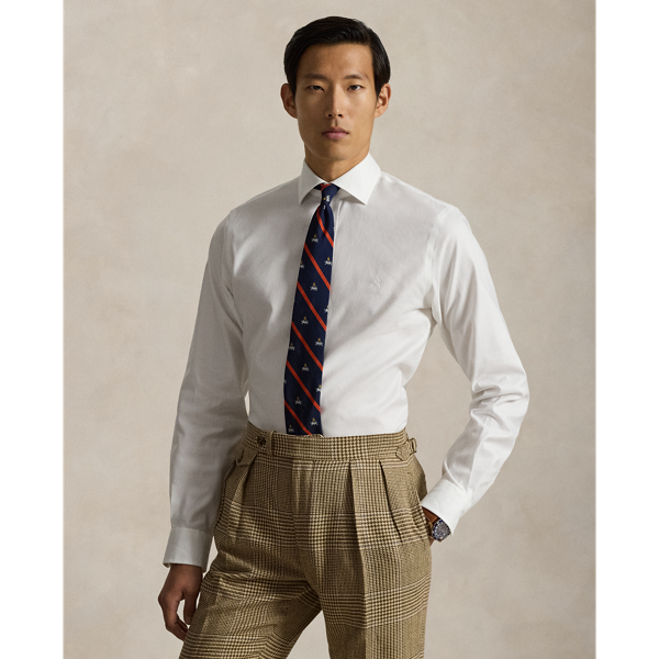 Custom Fit Textured Shirt