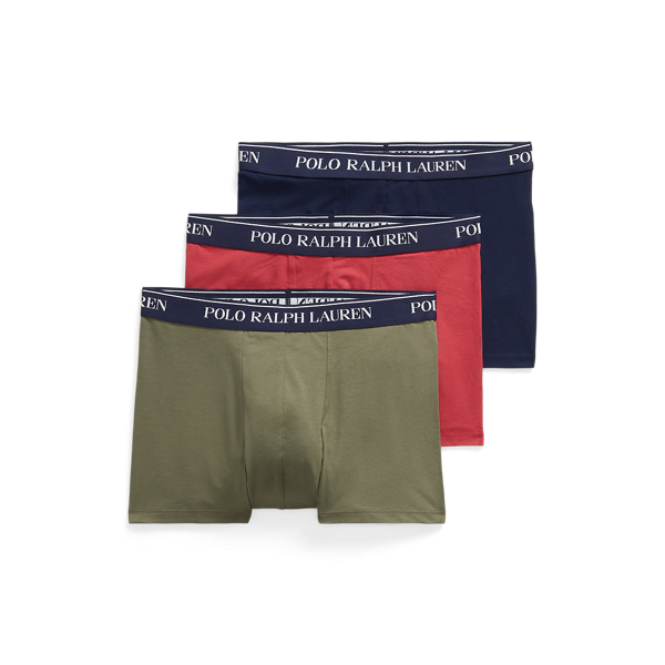 Set di 3 Boxer in Cotone Stretch - Ralph Lauren