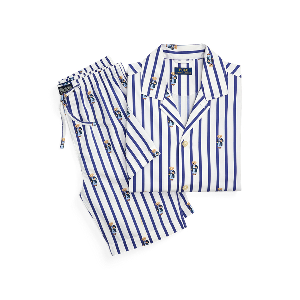 Pyjama rayé en coton - Polo Ralph Lauren - Modalova