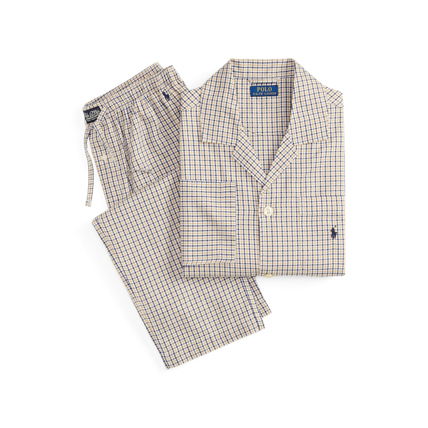 Monogram-Print Cotton Pyjama Set