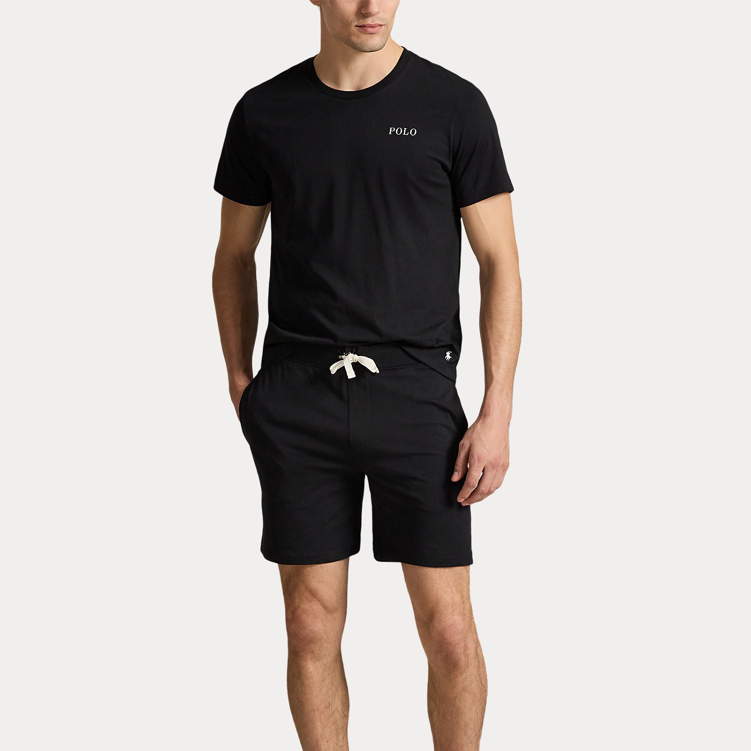 This soft cotton jersey short-sleeve sleep shirt is finished with our iconic logo and signature embroidered Pony.