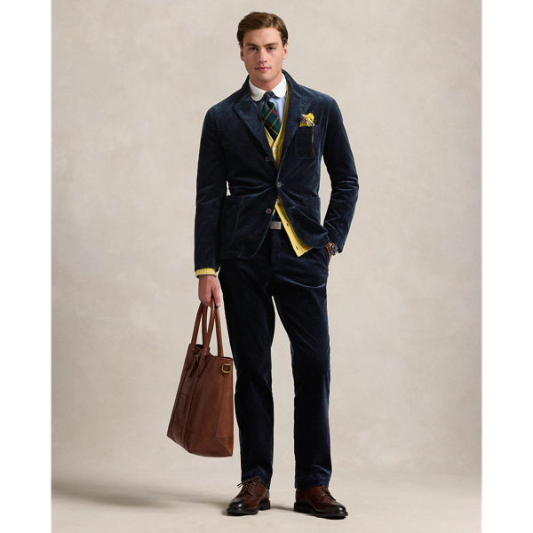 Pantalon costume velours côtelé stretch - Polo Ralph Lauren - Modalova