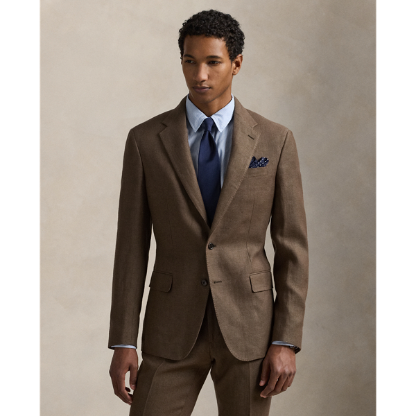 Polo Tailored Linen Dobby Suit Jacket - Polo Ralph Lauren - Modalova