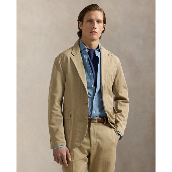 Ralph Lauren Tailored Slub Twill Suit Jacket