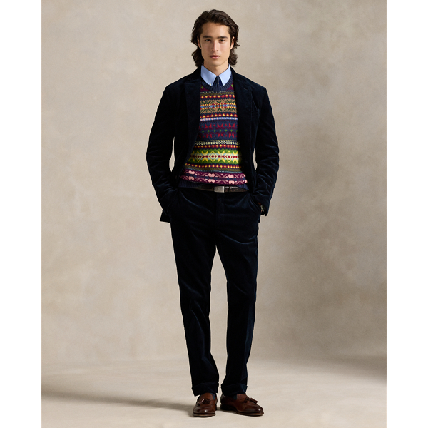 Stretch Corduroy Suit Trouser - Polo Ralph Lauren - Modalova