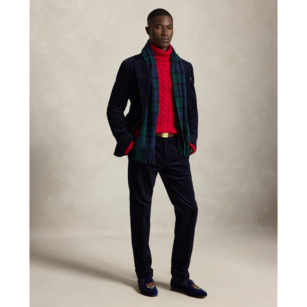Stretch Corduroy Suit Trousers