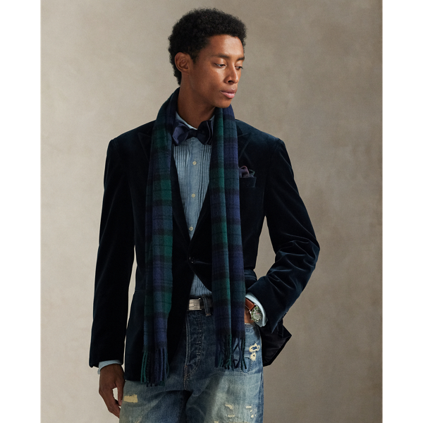 Ralph Lauren Polo Tailored Corduroy Suit Jacket In Blue