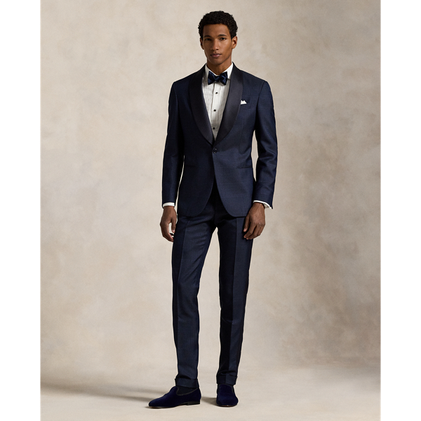 Ralph Lauren Silk-blend Tuxedo Trouser