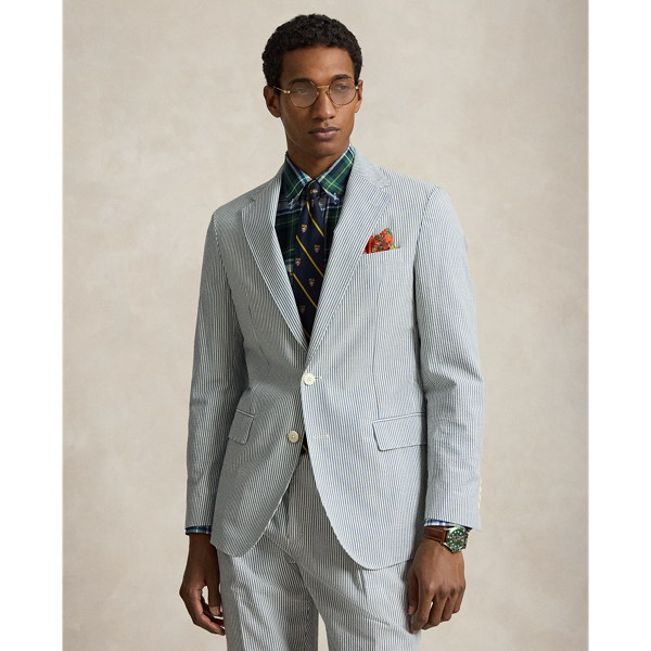Polo Soft Tailored Fit Seersucker Jacket